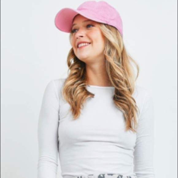 Pink Ball cap ll Hat